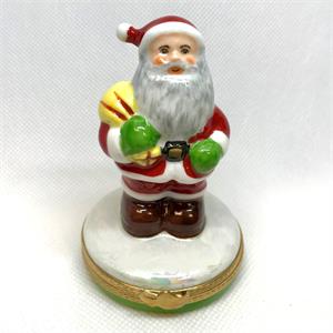 Limoges Santa Claus Box 
